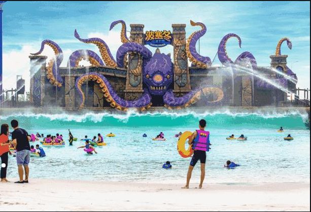 Аквапарк «Poseidon Kingdom» в Харбине открыт! только в апреле стоимость билетов 208 ю/чел