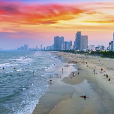 Вьетнам. Дананг. Чартерный рейс.